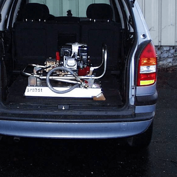 Pflasterreinigungsgerät mieten LH Rental Probst Transport