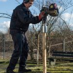 Pfahlramme mieten LH Rental Gartenzaun