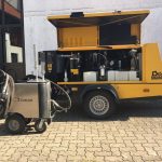 Professionelles Trockeneisstrahlen