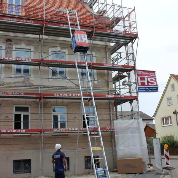 GEDA Baulift/Dachdeckerlift bis 250kg | 20m mieten