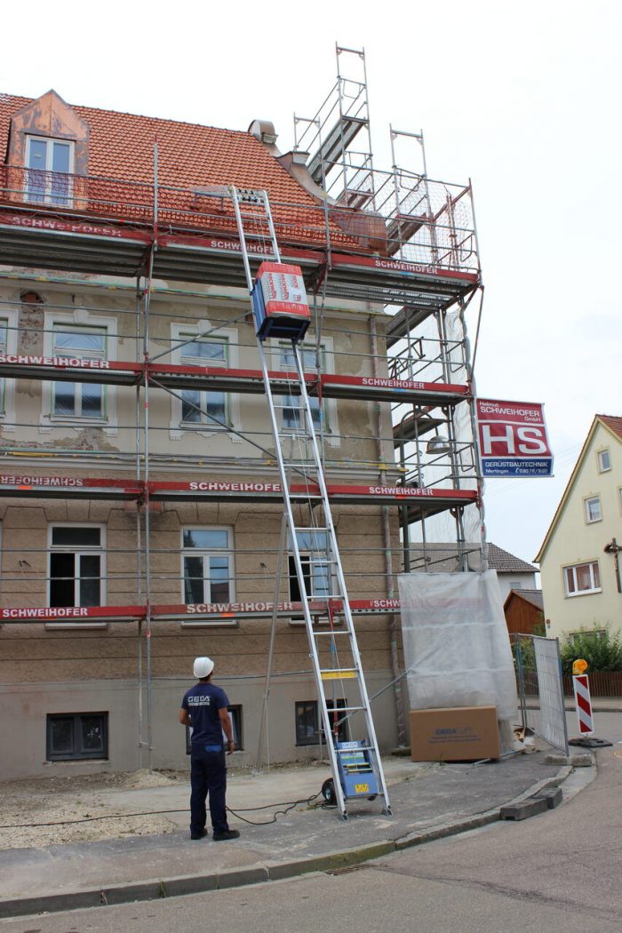 GEDA Baulift/Dachdeckerlift bis 250kg | 20m mieten