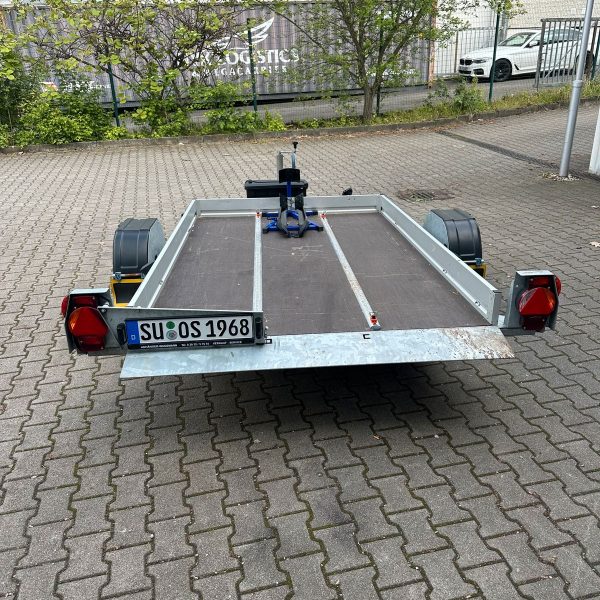 Profi Anhänger 1.8T | Absenkbar | Motorradanhänger mieten