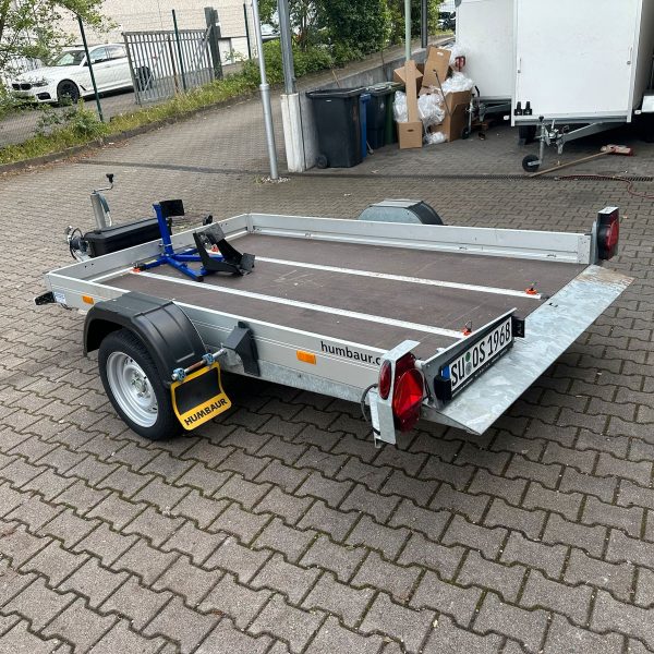 Profi Anhänger 1.8T | Absenkbar | Motorradanhänger mieten