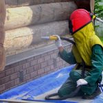 Sandstrahler mieten für Holz LH Rental