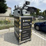 Professionelle Baustellenüberwachung | Videoüberwachungssystem | Kameraturm mieten